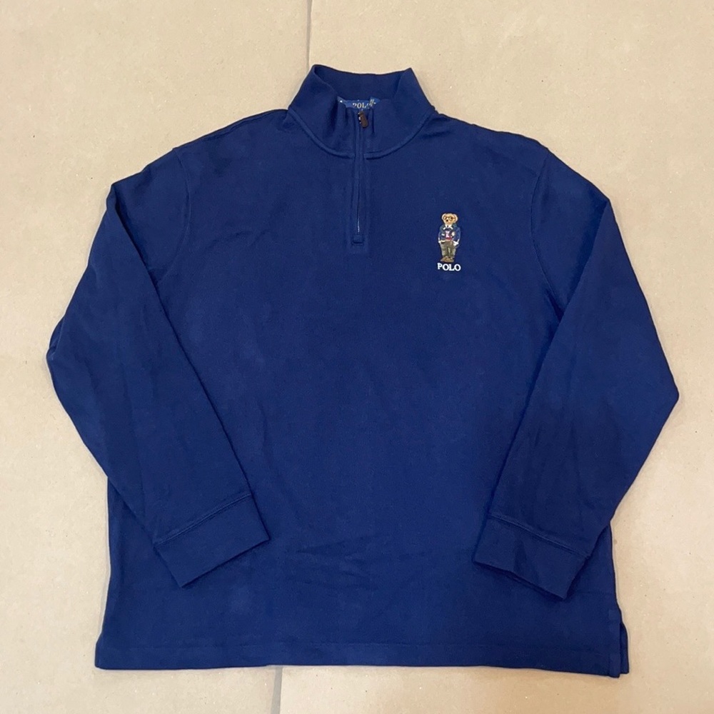 Polo Ralph Lauren Estate Rib Quarter Zip Pullover XL